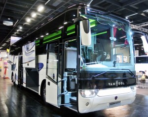 Scania/Van Hool Astronef på RDA-mässan i Köln i juli. Foto: Ulo Maasing.