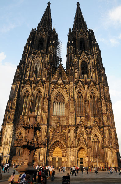 Känd tysk turistattraktion – domkyrkan i Köln. Foto: Ulo Maasing.