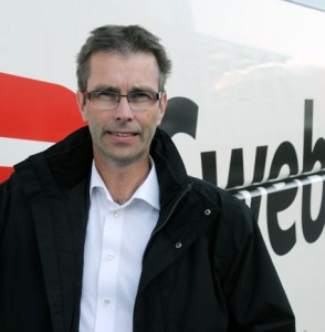 Swebus´ vd Joakim Palmkvist: Det här är en milstolpe i vår utveckling. Foto: Ulo Maasing.