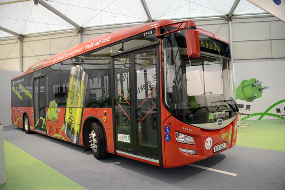 Eurabus är resultatet av ett tysk-kinesiskt samarbete. Företag har nu också en svensk representtion. Foto: Ulo Maasing.