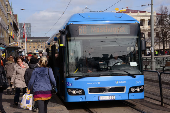 Resenärerna strömmar till Västtrafik. Foto: Ulo Maasing.