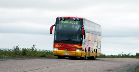 Hörvalls Buss köper Kiruna Trafik. Foto: Ulo Maasing.