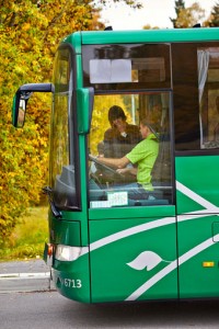 Bussresandet i Växjö ökar kraftigt. Foto: Länstrafiken Kronoberg.