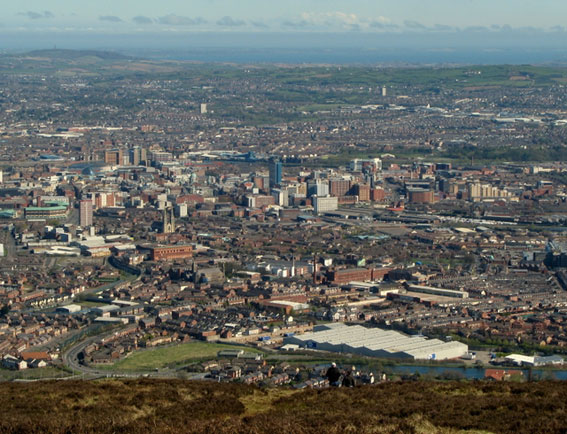 Även Belfast satsar på BRT. Foto: Ross/Wikimedia Commons.