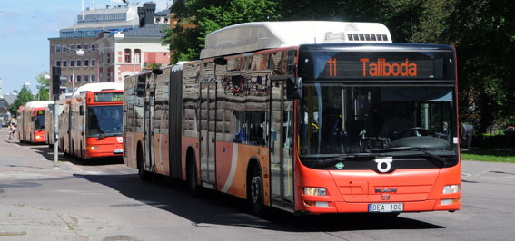 Aldrig tidigare har så många rest med kollektivtrafiken i Linköping som i fjol. Foto: Ulo Maasing.