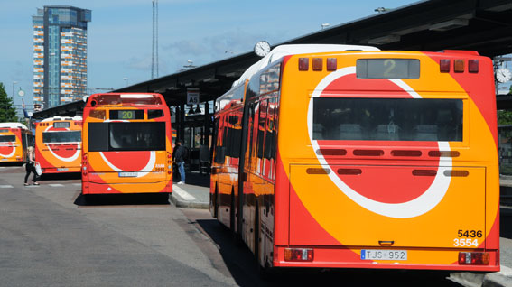 Resandet med tätortstrafiken i Linköping och Norrköping ökade kraftigt i fjol. Foto: Ulo Maasing.