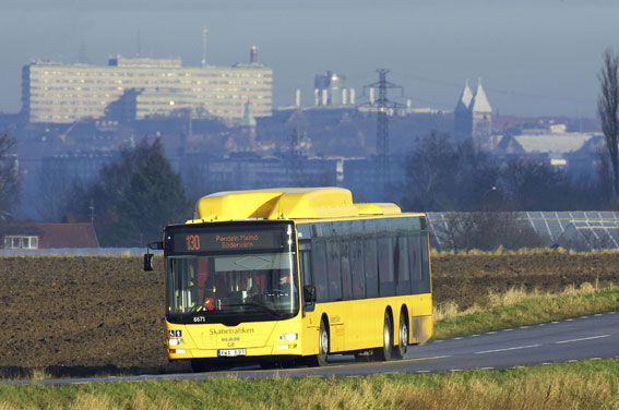 Förarna på Skånetrafikens regionbussar får toppbetyg av resenärerna. Foto: Kasper Dudzik.