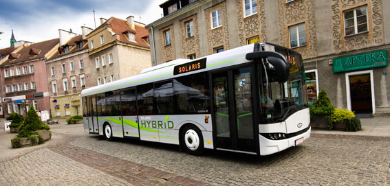 Solaris ska bland annat leverera elva hybridbussar till norska Tide. Foto: Solaris.