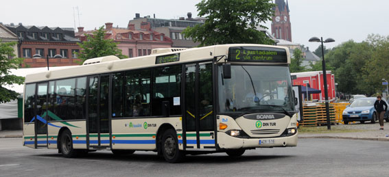 Keolis får trafik i Dalarna med 90 bussar. Sannolikt kommer man att flytta över en mängd bussar från Sundsvall där företaget har förlorat trafiken. Foto: Ulo Maasing.