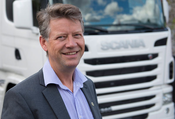Nils-Gunnar Vågstedt, chef för Scanias utveckling av hybridsystem: Den fordonsteknik som behövs är nu tillräckligt mogen för att vi ska kunna starta seriösa demoprojekt. Foto: Scania.