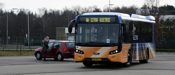 VDL:s eldrivna stadsbuss Citea Electric sätts i trafik i Finland nästa månad. Foto: Ulo Maasing.