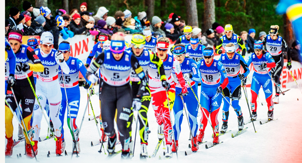 Den planerade nya bussterminalen i Falun hinner inte bli klar till nästa års skid-VM. Foto: Falun2015.