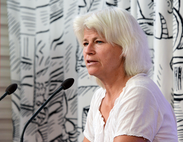 Karin Svensson Smith (MP): Det behövs stolta och trygga förare om vi ska kunna fördubbla kollektivtrafiken. Foto: Ulo Maasing.