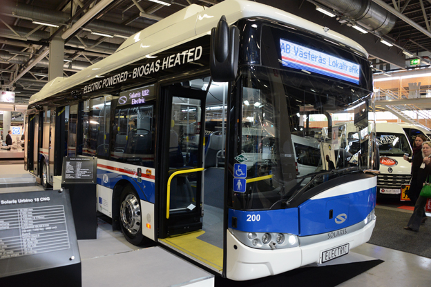 Solaris visade utan buller och bång Urbino 12 Electric på Persontrafik. Foto: Ulo Maasing.