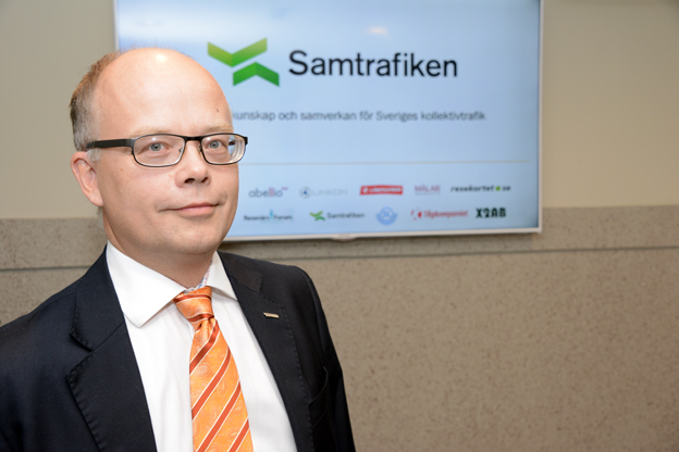 Gerhard Wennerström, vd Samtrafiken: Med det nya avtalet vill vi skapa en samarbetsrena för utveckling i branschen. Foto: Ulo Maasing.