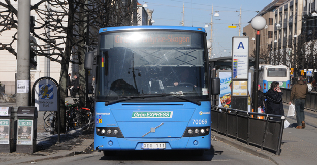 Västtrafik: Allt fler väljer kolllektivtrafiken i framtiden. Inte för att de måste, utan för att de vill. Foto: Ulo Maasing.