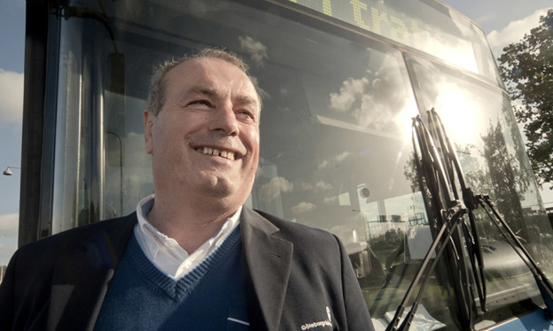 Hyllad yrkeskår. Foto: Västtrafik.