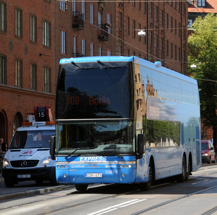Det skulle bli snabbare men blev segare på linje 100 mellan Göteborg och Borås. Foto: Ulo Maasing.