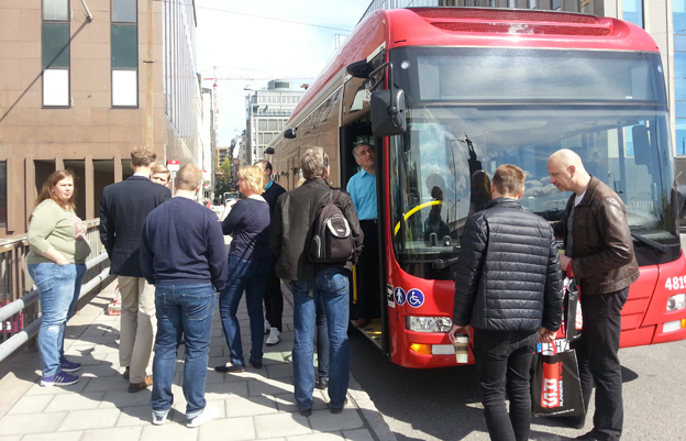 Estniska Jiffis unika betallösning med smarta mobiler och klockor visades nyligen i Stockholm.