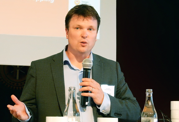 Stefan Sedin, vd för Svensk Kollektivtrafik och ordförande i Partnerskap för en förbättrad kollektivtrafik. Foto: Ulo Maasing.