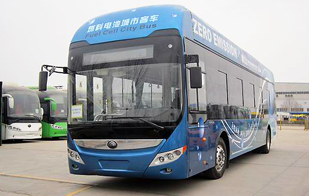 Världens största busstillverkare, Yutong, har fått klartecken för kommersiell produktion av bränslecellsbussar. Foto: Yutong.