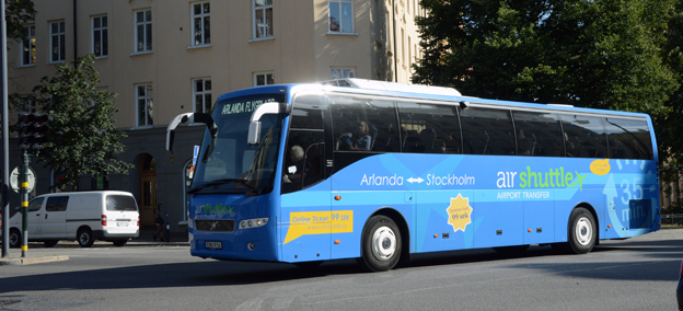 Air Shuttle anklagar Cityterminalen för att gå Flygbussarnas ärenden. Foto: Ulo Maasing.