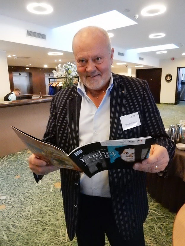 Forellenresors Bengt Ohlsson fanns på plats i Tallinn. Foto: Ulo Maasing.