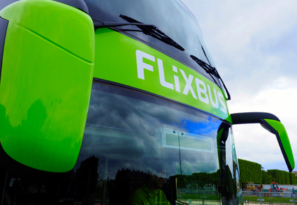 Flixbus växer vidare. Idag har man linjer från Malmö i norr till Italien i söder. Nu växer Flixbus vidare med inrikestrfik i Nederländerna och en linje till Polen. Foto: Flixbus.