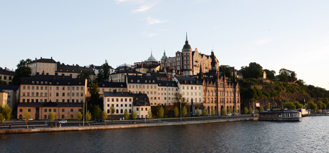 Kväll över Mariaberget i Stockholm. Turismen i huvudstadsområdet fortsätter att öka starkt. Foto: Ulo Maasing.