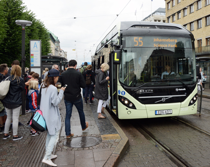 40 000 personer får åka gratis med Västtrafik i höst. Foto: Ulo Maasing.
