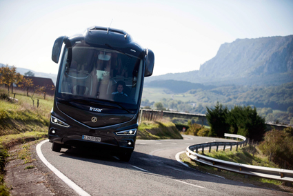 Nyregistreringarna av bussar i Spanien ökade i fjol med 38 procent. Foto: Irizar.
