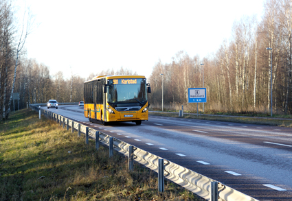 Värmlandstrafik: Oacceptabelt att bussförare inte använder bälte. Foto: Värtmlandstrafik.