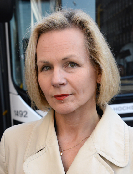 Anna Grönlund, branschchef och vice vd, Sveriges Bussföretag: Ändrad yrke4strafiklag gör dåligt situation ännu värre. Foto: Ulo Maasing.