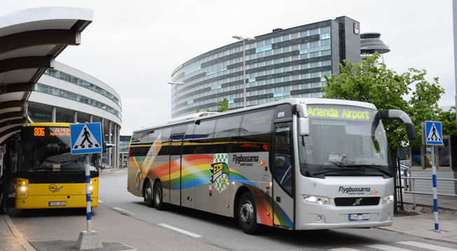 Flygbussarna är den största verksamheten inom Merresor. Foto: Ulo Maasing.