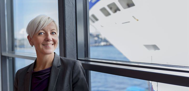 Birka Cruises´ vd Satu Andersson kan blicka tillbaka på en rekordsommar för rederiet. Foto: Birka Cruises.