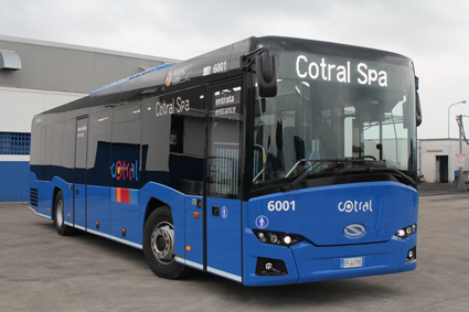 Solaris har inlett leveranserna av 300 Solaris InterUrbino 12 till italienska Cotral.
