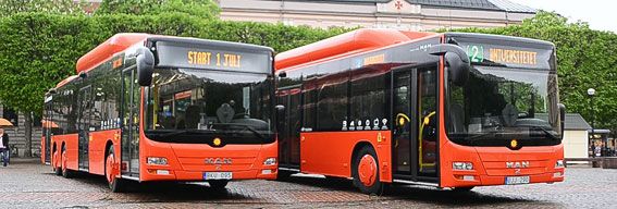 Swisha och åk i Karlstad. Foto: Karlstadsbuss.