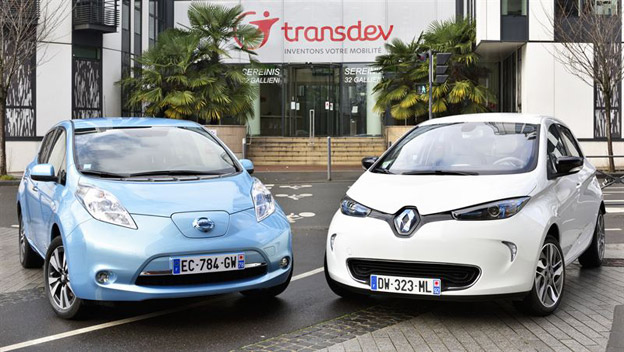 Transdev och Renault-Nissan inleder ett framtidsinriktat samarbete. Foto: Transdev.