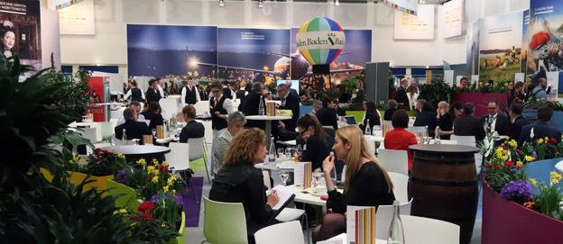 Den stora resmässan ITB i Berlin lockar allt fler internationella fackbesökare. Foto: Ulo Maasing.