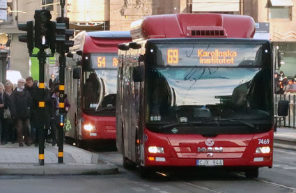 21 procent fler fick böta för biljettfusk i SL-trafiken i fjol. Foto: Ulo Maasing.