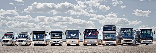 Daimler Buses satsar på att arbeta tillsammans med unga startup-företag för att skapa nya kollektivtrafikläsningar. Foto: Daimler Buses.