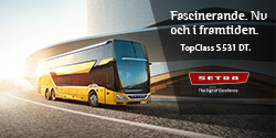 Setra. The Sign of Excellence. 250x125